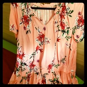 Knit cap sleeve top XXL